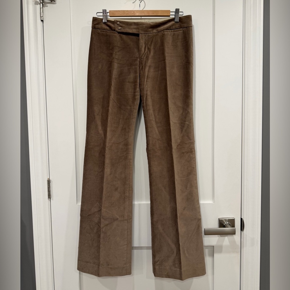 VELVET Flare Taupe Pants